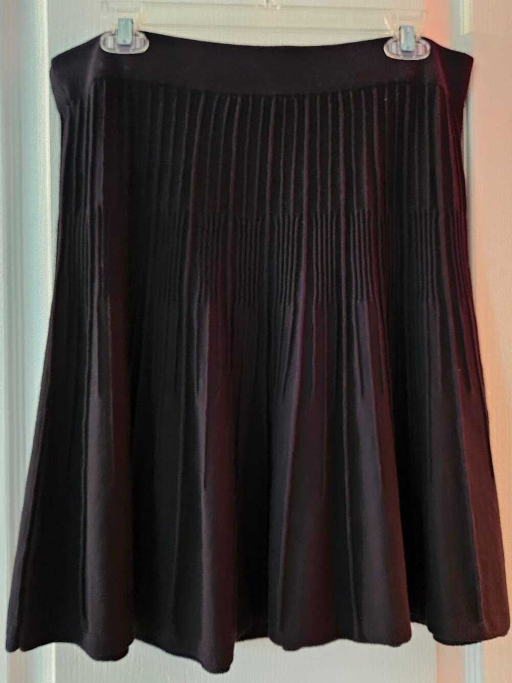 VINTAGE CAbi Vogue style ribbed knit skirt - Style #503 - Sz M
